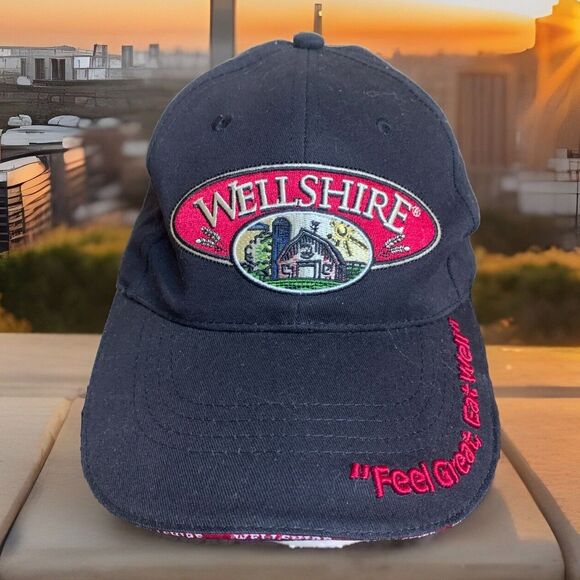 Wellshire Farms Hat Cap Men's Strap Back Adjustable Baseball - Picture 1 of 9